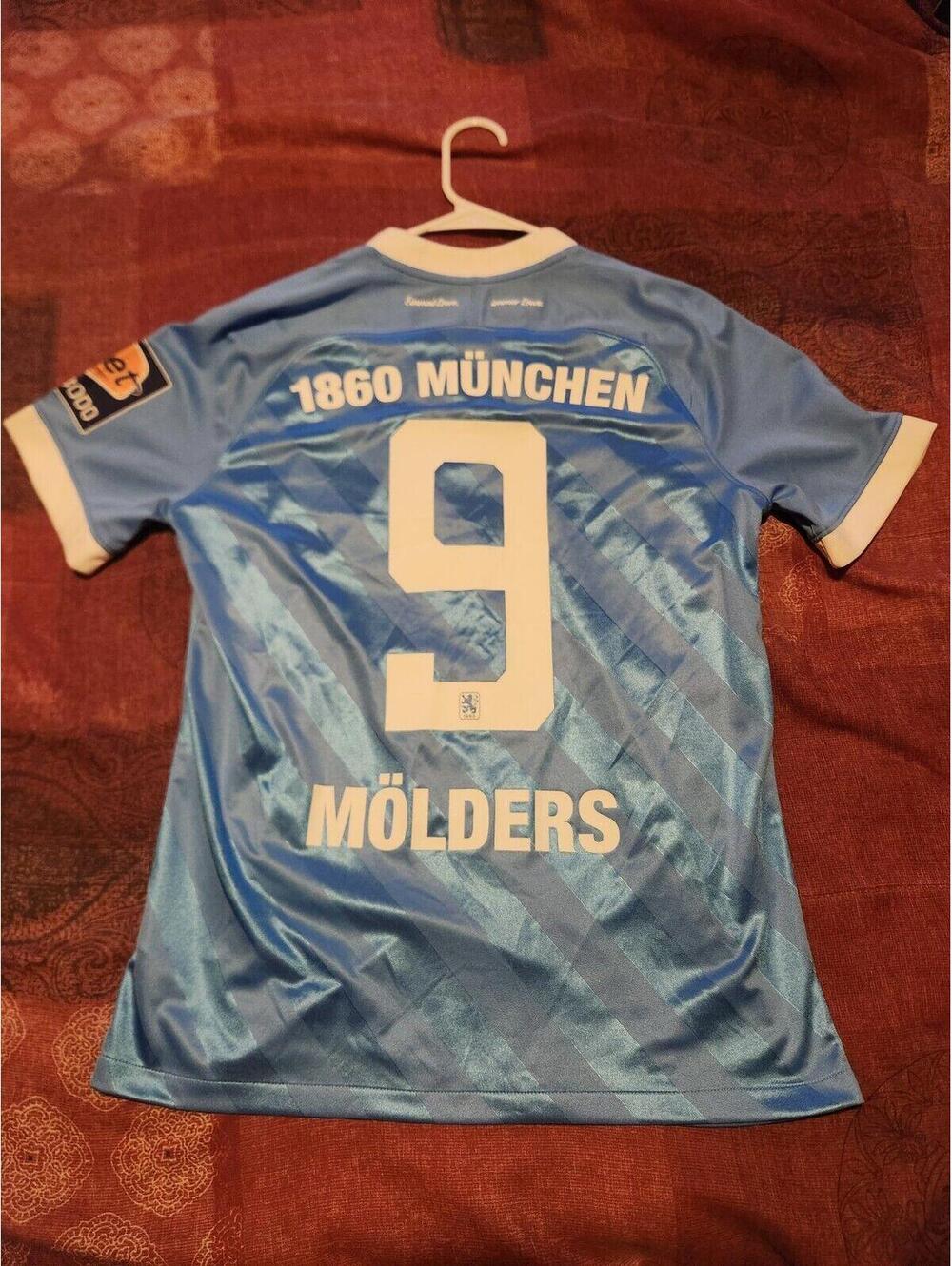 TSV 1860 Munich 2020/2021 Germany Molders Player Issue Home Soccer Jersey Size M